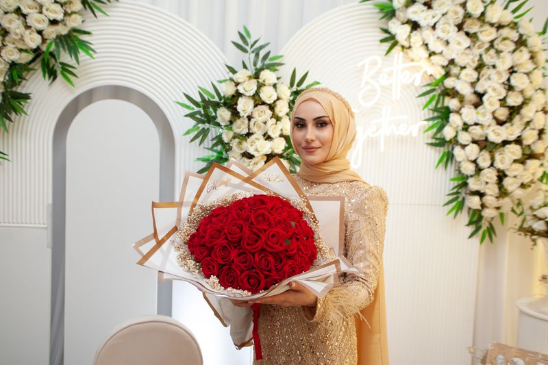 Bouquet de 50 roses rouges Interflora - Grand Geste